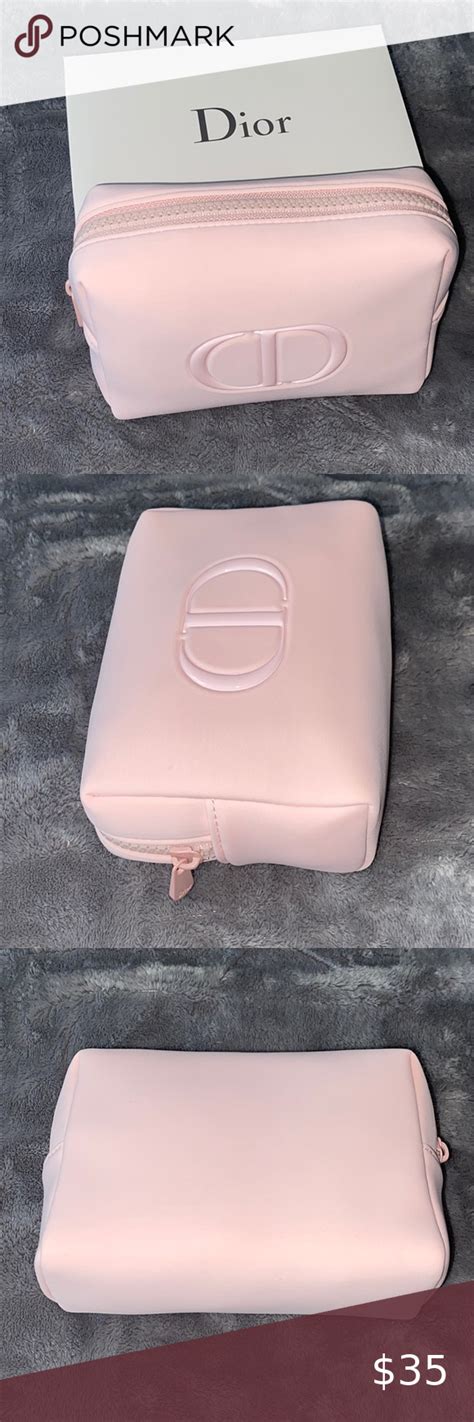 pink dior makeup bag|lady dior bag pink.